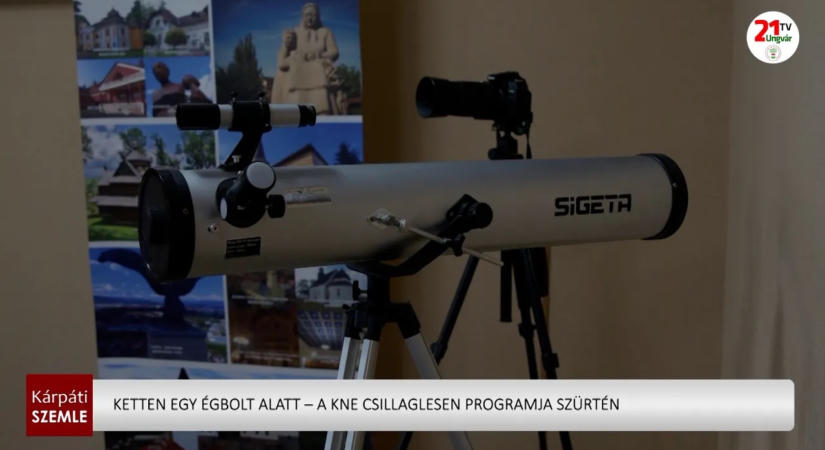 Ketten egy égbolt alatt – a KNE Csillaglesen programja Szürtén (videó)
