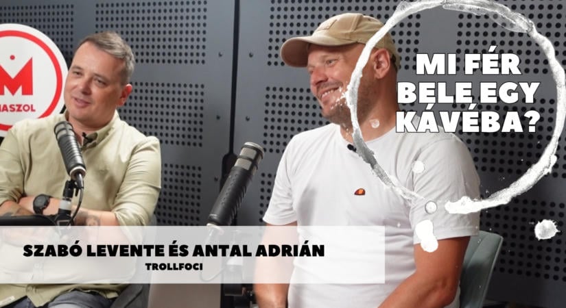 Mi fér bele egy kávéba? – A Trollfoci mögött: Szabó Leventével és Antal Adriánnal beszélgetünk a Maszolon
