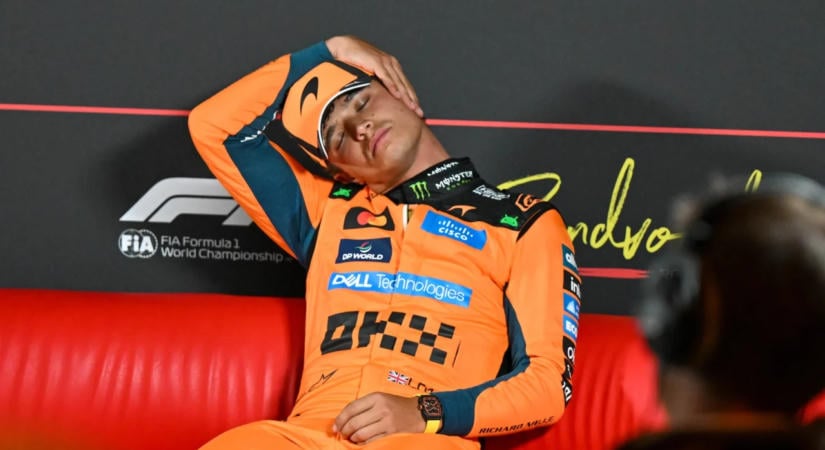 Bocsánatot kért Lando Norris a Franco Colapintóra tett megjegyzéseiért