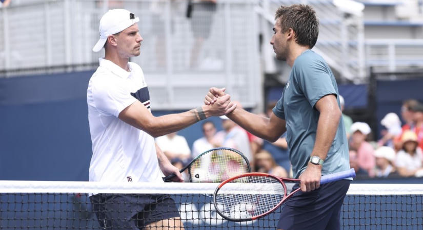 „Meg kell állnom, hogy rendbe jöjjek” – mondta Fucsovics, miután kiesett a US Open első fordulójában