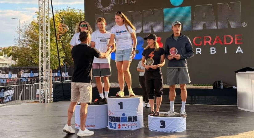 Gyászában is rajthoz állt, korosztályában győzött Belgrádban Flander Lilla