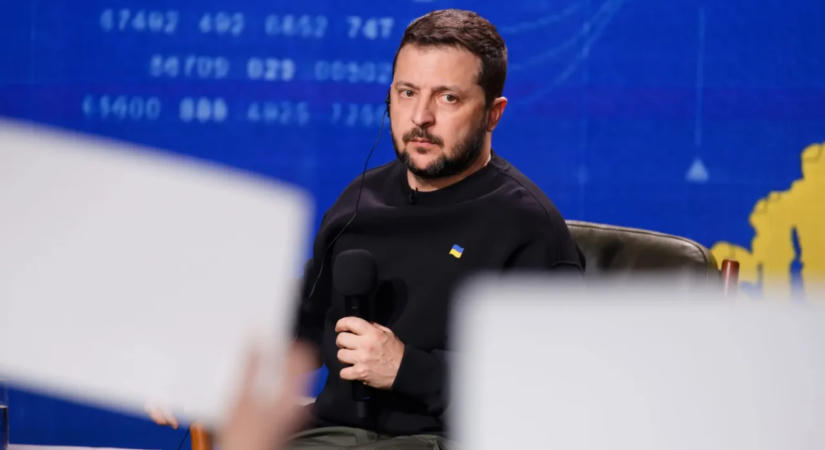 Volodimir Zelenszkij levélben köszöntötte a magyarokat és meghívta Magyar Pétert Kijevbe