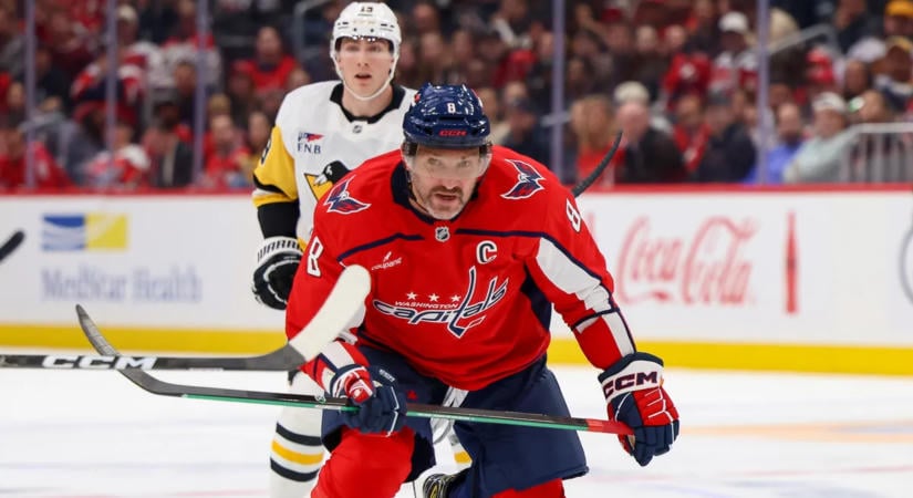 NHL: a Capitals legyőzte a Penguinst Ovecskin utolsó hazai idénynyitóján