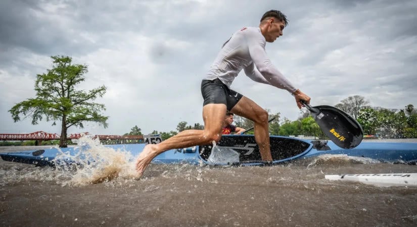 A vihar elmosta a rövid körös döntőket a maratoni kajak-kenu vb-n