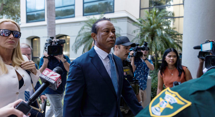 Elismerte bűnösségét Tiger Woods, a jogosítványának is búcsút inthet egy időre
