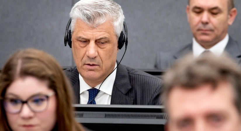 Hashim Thaçi volt koszovói elnököt 25 év börtönbüntetésre ítélték háborús bűncselekmények miatt