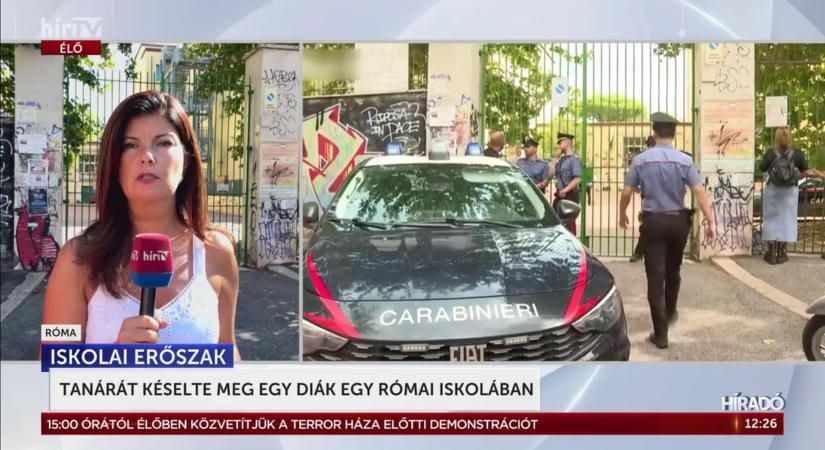 13 éves diák késelte meg tanárát