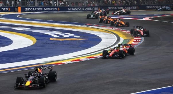 Az F1-es világbajnoki pontversenyek állása a szingapúri sprint után
