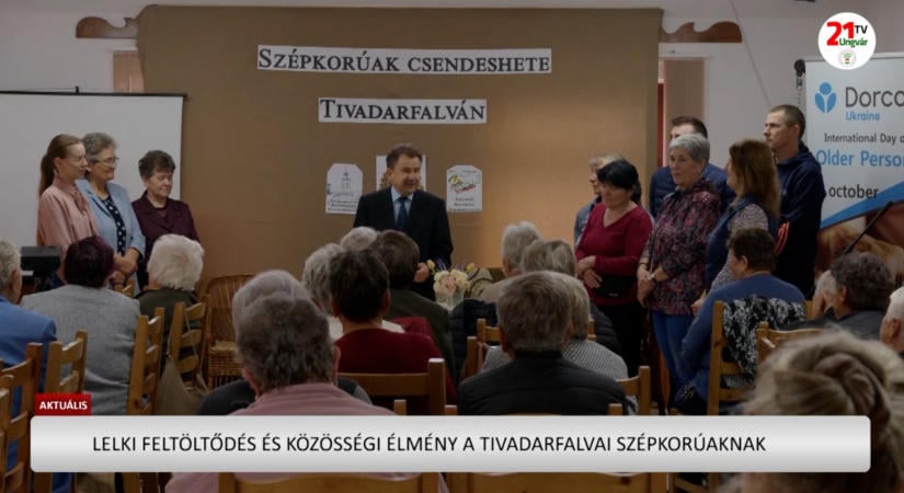 Aktuális (2026.10.16) – Lelki feltöltődés és közösségi élmény a tivadarfalvai szépkorúaknak (videó)