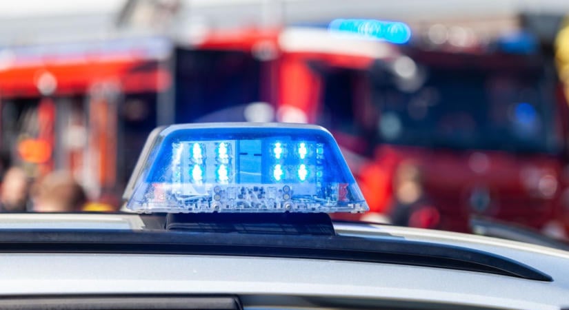 Kisteherautó és autó ütközött az 55-ös főúton