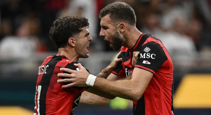 A Lecce nem Benfica: simán nyert a Milan