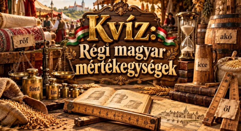 Kvíz: Régi magyar mértékegységek