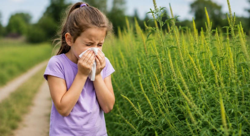 A hétvégén jöhet az allergiások egyik rémálma: magasra ugorhat a parlagfűpollen szintje