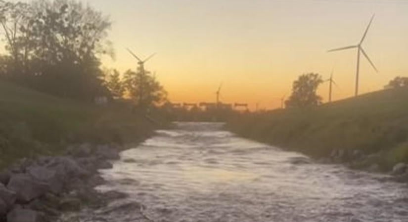 De jó ezt látni! - Így jött vissza a víz a Lajta folyó medrébe - videó