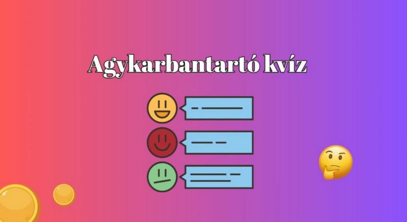Napi kvíz - Mindenből egy csipetnyi. Ez a kiváló kvíz-mix titka