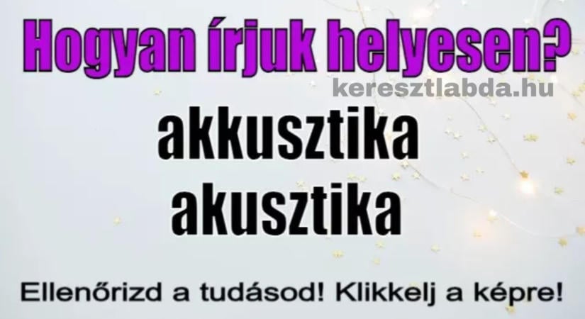 Helyesírás feladat: a füledet nem, de a tollad simán becsapja ez a szó