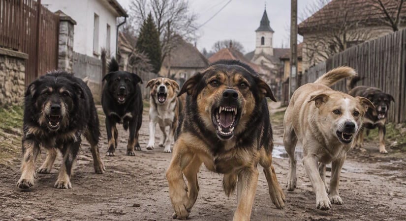 Kutyafalka támadt egy borsodi nőre