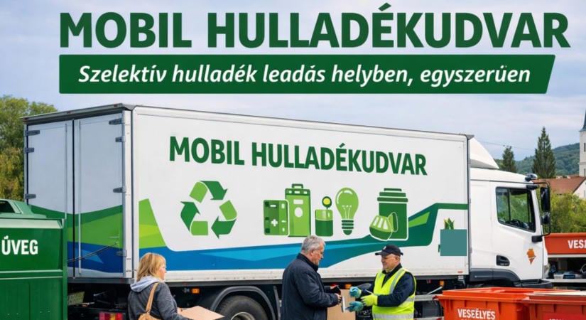 Szeptemberben ismét leadható a lom, az elektronikai hulladék és a használt olaj