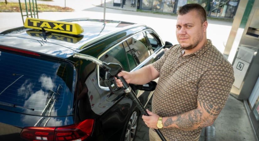 700 forint fölé kúszott a gázolaj - Megérzik a kisalföldi taxisok is az üzemanyagár-robbanást