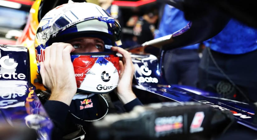 Forr a levegő Max Verstappennél, teljesen ki van készülve
