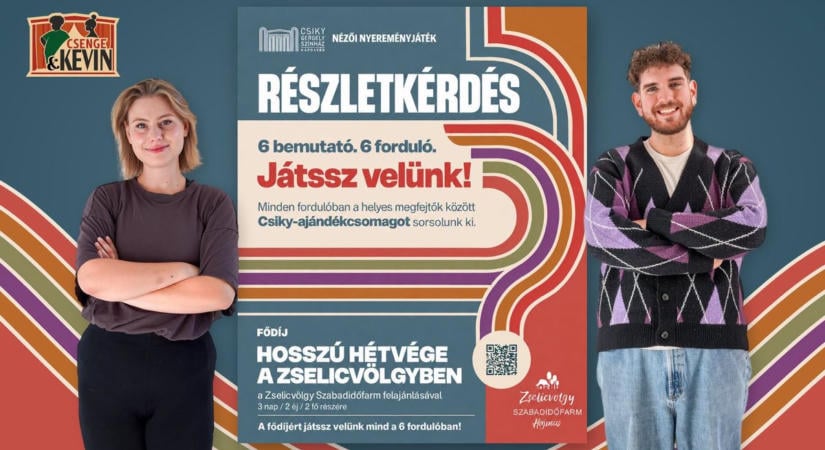 Díjazza a figyelmet a Csiky Gergely Színház – nyereményjáték indult a nézőknek