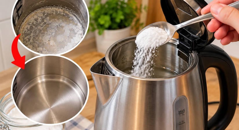 Ne használj ecetet: ezt öntsd a vízforralóba, és a vízkő magától leválik