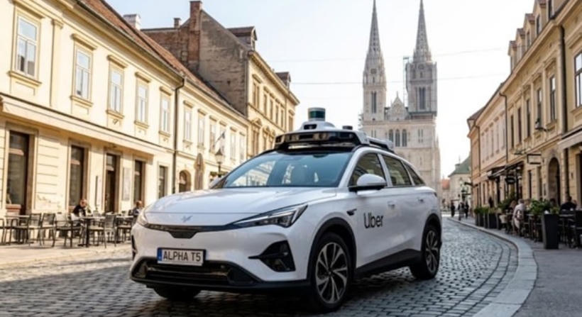 1,99 euróért jár a robottaxi Zágrábban, az Uber kétezres flottával terjeszkedik Európában