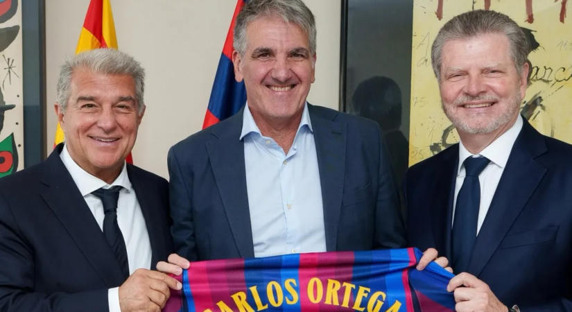Carlos Ortega 2031-ig a Barca kézicsapatának vezetőedzője marad