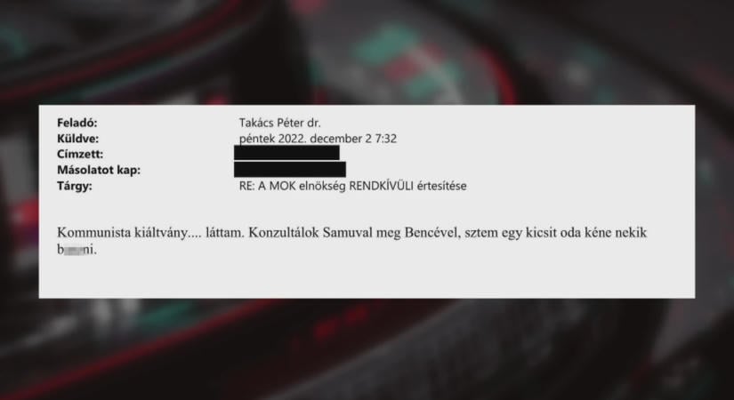 Takács Péter trágár levélben írt a MOK-ról, most azt mondja, minden szavát vállalja