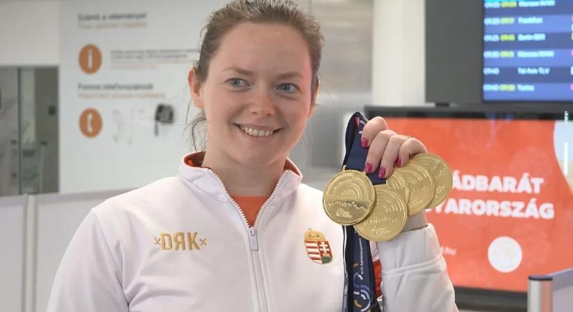 Ötből öt aranyérem – ez volt Major Veronika hibátlan Eb-je