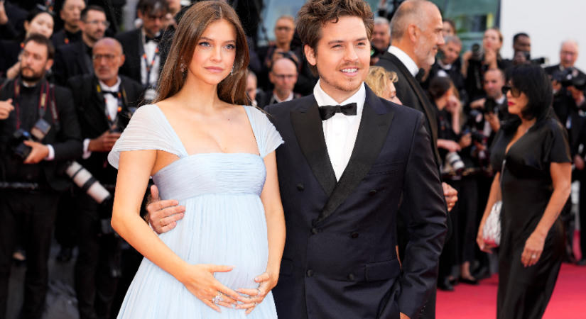 Megszületett Palvin Barbara és Dylan Sprouse első gyermeke – Fotó!