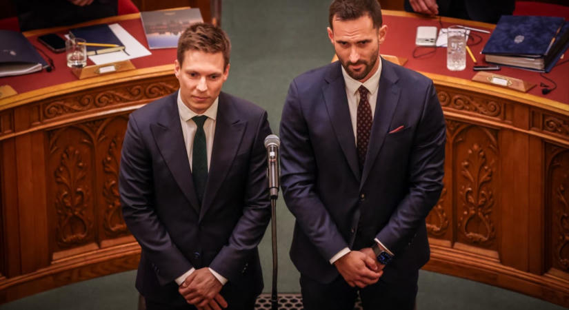 Videó: nem tudta elmondani az eskü szövegét a két új fideszes képviselő