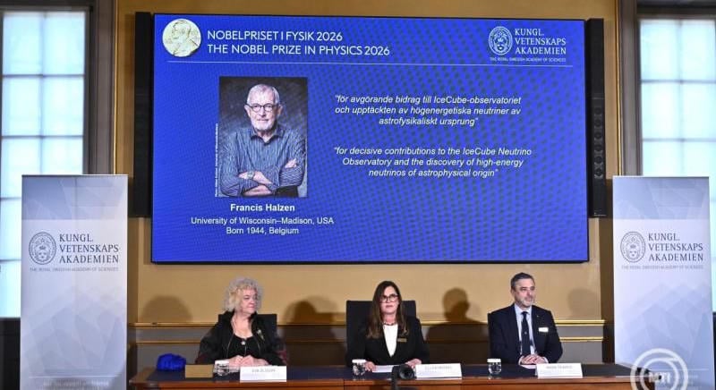 A Nobel-díj a világegyetem hírvivőinek felfedezéséért jár