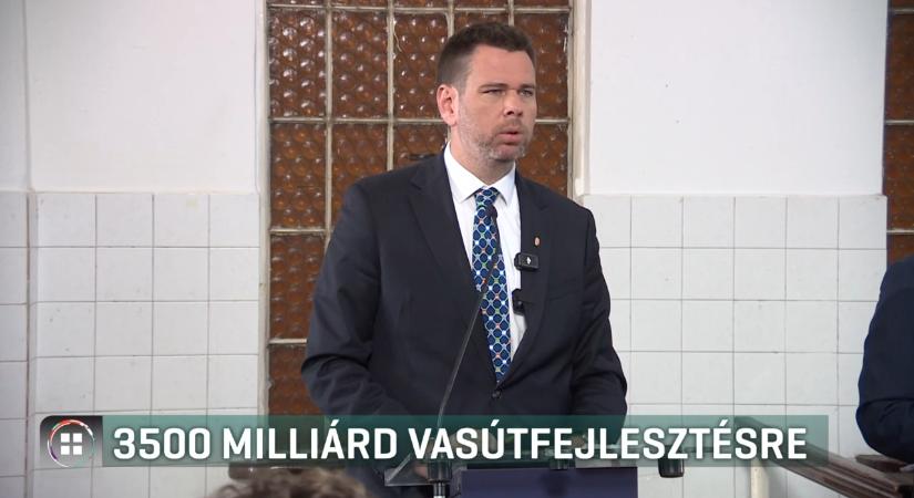 3500 milliárd forintos vasútfejlesztést ígér a kormány, a 3-as metrót is meghosszabbítanák