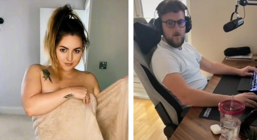 Videóra vette a nő, ahogy vad fehérneműkben igyekszik elvonni férje figyelmét a videojátéktól
