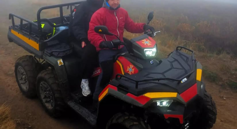 Hegyi mentők segítettek egy 18 éves lembergi turistán