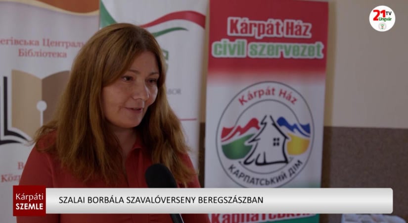 Szalai Borbála szavalóverseny Beregszászban – (videó)