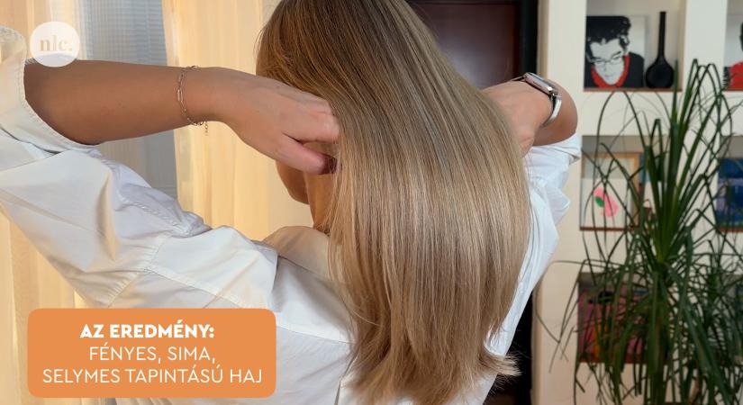 Előtte–utána: így teljesített a Garnier Keratin Sleek rutin