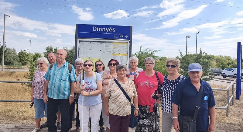 Várakat fedeztek fel Dinnyésen a Jász-Nagykun-Szolnok vármegyei látássérültek