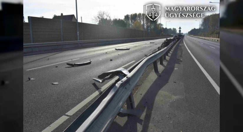 Vádat emelt az ügyészség egy gyorshajtó nő ellen, aki a 471-es főúton balesetet okozott