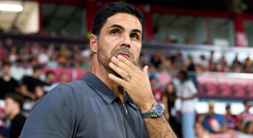 Arteta meglepő bajnokesélyest nevezett meg az Arsenal előtt álló rangadó előtt
