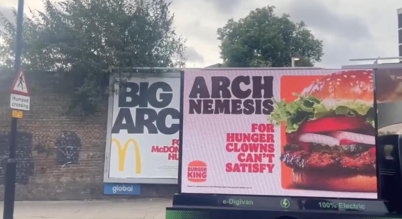 A McDonald’s új hamburgerének nevével trollkodik a Burger King