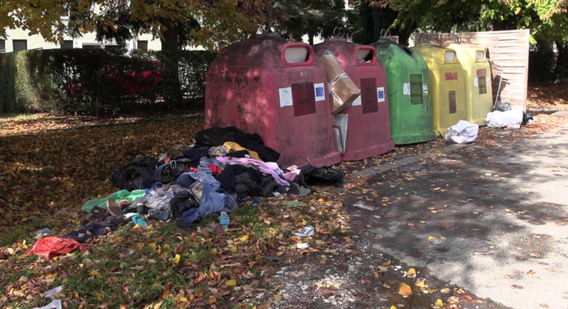 Jelentős gondot okoz a szabálytalan szemetelés