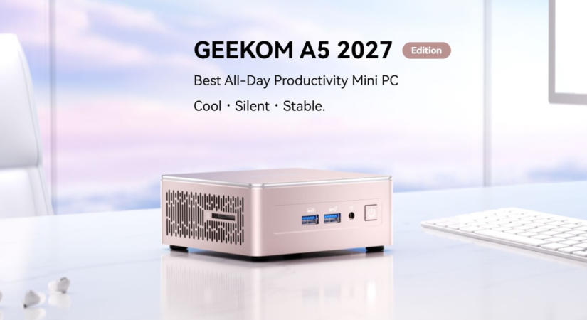 Méretét meghazudtolóan masszív a Geekom mini PC-je
