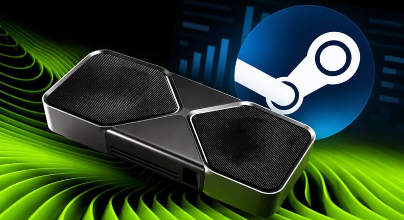 Végre a Steam csúcsán az Nvidia Blackwell architektúrája!