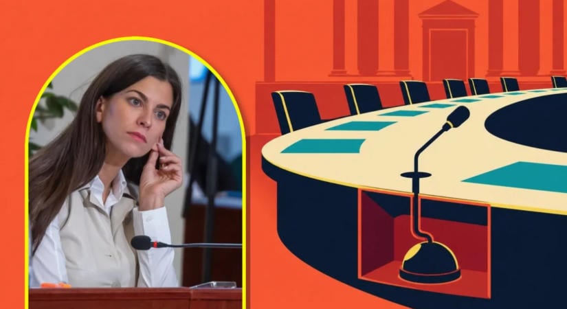 Szentkirályi Alexandra számonkérte a Tisza Pártot az elnémított cégvezér miatt