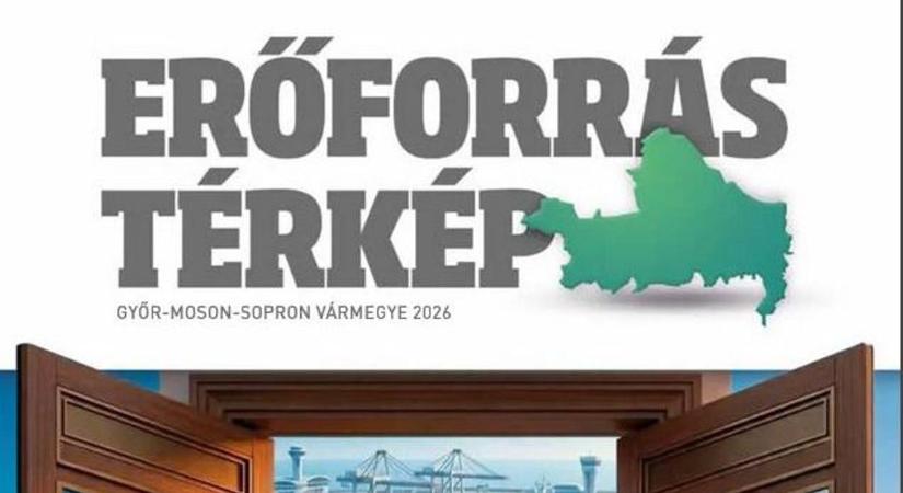 Térképen a megye kitörési pontjait - Lapozza Erőforrás magazinunkat