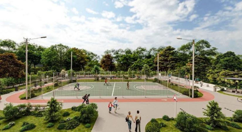 Megújul az abonyi grund – modern közösségi tér épül a Hermann Ottó utcában