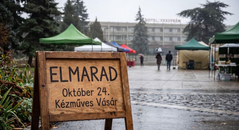 A várható rossz idő miatt elmarad ez a veszprémi kézműves vásár