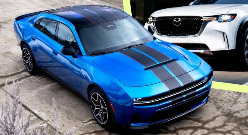 Egy 8 személyes családi Mazda nagyobbat megy, mint az izomagyú Dodge?